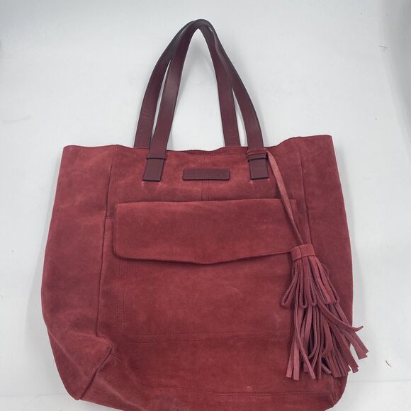 MILA Handbags - MILA / M.I.L.A. / Made In Los Angeles Luxe Tote Bag Suede